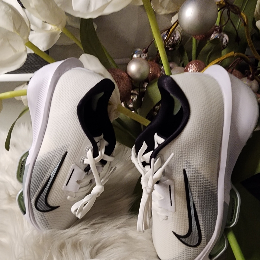 NIKE GOLFAir Zoom Infinity Tour 2 Rubber-Trimmed Flyknit Golf Sneakers Women5